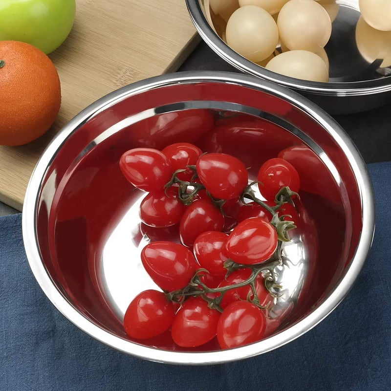 Fiazony 6-Pack Stainless Steel Mixing Bowl, Serving Bowls - Image 4